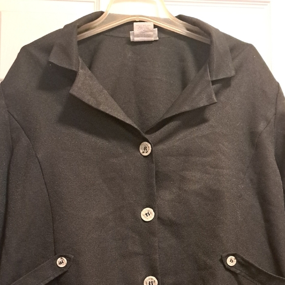 Twenty Black Jacket with White Label - Picture 1 of 5